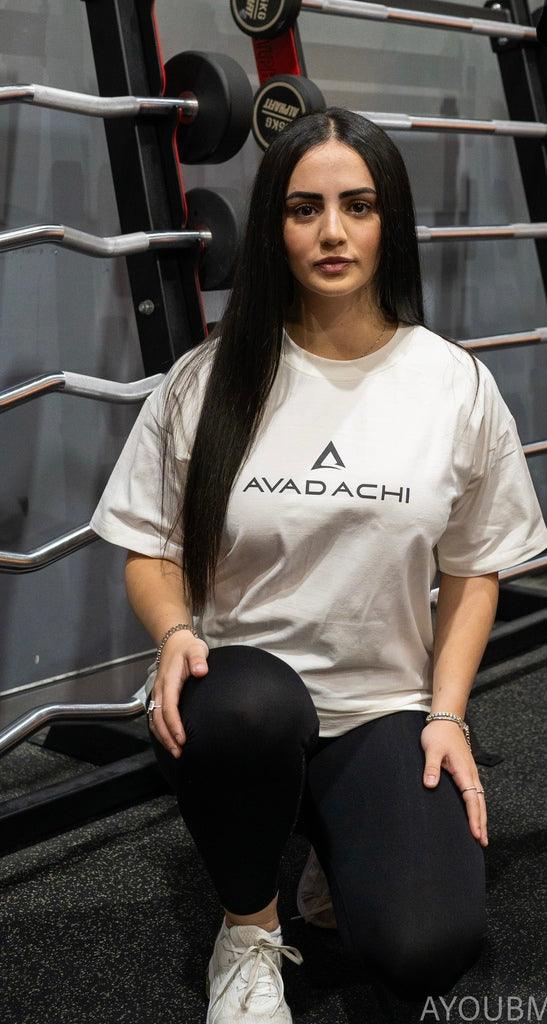 White chest logo T-shirt – Avadachi